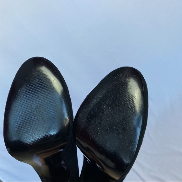Steve Madden black velvet heels - Picture 6 of 7